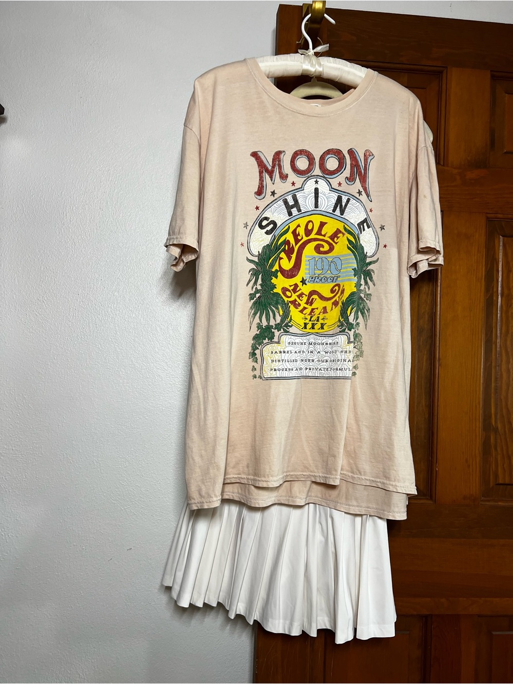 CURATED ’FIT:
Moonshine Tee + Wilson Tennis Skirt